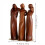Three Sisters Ocean Resin Sculpture 1pc 2