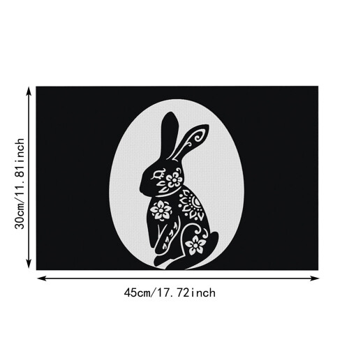 Easter Bunny Placemats 30x45cm Set of 4 1