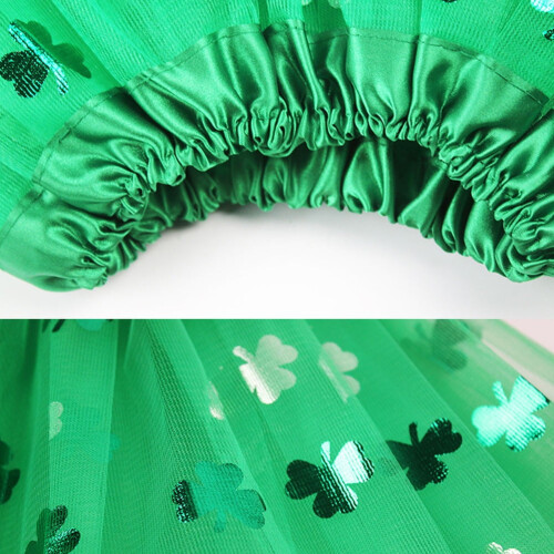 1 st St Patricks Day Tutu kjol design bekväm elastisk midja 2