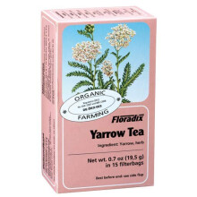 Floradix Yarrow Herbal Tea 15bag x 4 (Pack of 4)