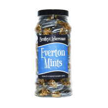 Everton Mints Sweets - (440g) Original Retro Sweets Gift Jar By Bentley & Ackerman's Sweet Shop.