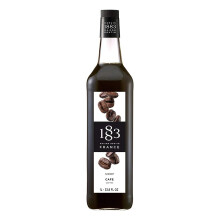 1883 Maison Routin Premium Coffee Syrup ? Espresso-Flavoured Syrup for Desserts, Shakes, Cocktails & Iced Drinks, Vegan-Friendly, 1L Glass Bottle
