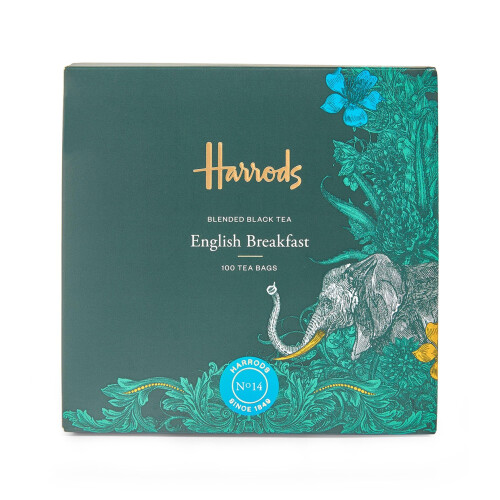 Harrods, English Breakfast Tea (100 Tea Bags)