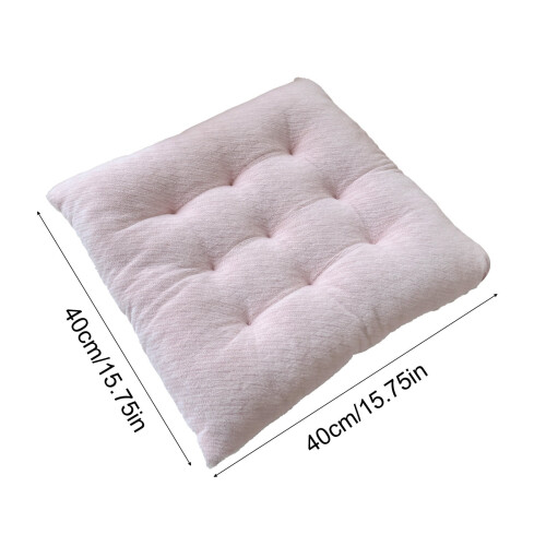Winter Plush Seat Cushion Polyester Non-Slip Warm 2