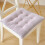 Winter Plush Seat Cushion Polyester Non-Slip Warm 6