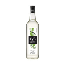 1883 Maison Routin Premium Mojito Mint Syrup ? Refreshing Herbal Flavour for Cocktails, Lemonades and Mocktails ? Vegan-Friendly, No Preservatives ?