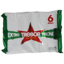 Trebor Extra Strong Roll (Pack of 4, Total 24 Rolls)