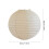 White Paper Lanterns 30x30 cm – 2 Pack 2