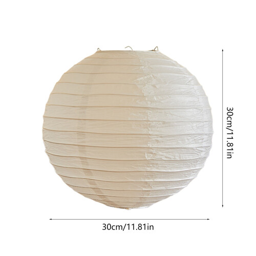 White Paper Lanterns 30x30 cm – 2 Pack 1