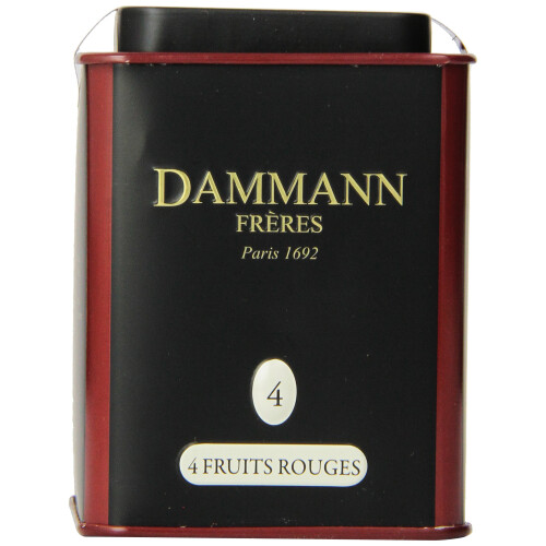 Dammann Teas 4 - 4 fruits reds 100 g Tin