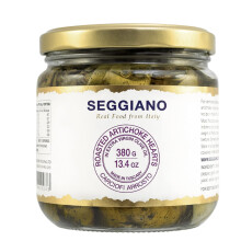 Seggiano Roasted Artichoke Hearts in Extra Virgin Olive Oil, 380 g