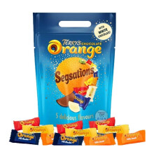 Terrys Chocolate Orange Gift Set | Chocolate Pouch | Christmas Gifts | Stocking Filler | Chocolate Segsations | Individual Wrapped Mini White, Dark,