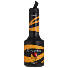 Dreamy Mango Pulp 95cl cocktail syrup, made with mango puree from concentrate, Prepare Cocktails Syrups, Mocktail Syrups, Smoothies, milkshakes