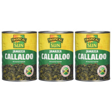 Tropical Sun Jamaica Callaloo (in Salted Water) 540g - (Pack of 3)