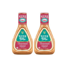 Ken's Steak House Thousand Island Salad Dressing 16 Oz (Pack of 2) by Ken's Steak House