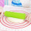 Mini rolo de silicone com cabo de madeira, 23 cm 5