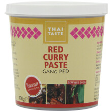 Thai Taste Red Curry Paste in Tub 400 g (Pack of 3)