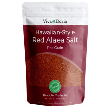 Viva Doria Hawaiian Red Alaea Sea Salt, Fine Grain, 2 lb (907 g)
