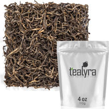 Tealyra - Huang Cha - Rare Yellow Tea - Best Chinese Yellow Loose Leaf Tea - Antioxidants Rish - Caffeine Medium - 110g
