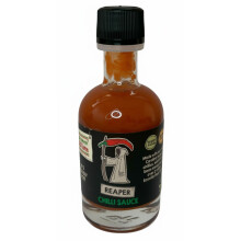 South Devon Chilli Farm Reaper Chilli Sauce | Our Hottest Sauce, Containing the Sought After Carolina Reaper ? Heat Rating 12/10 - Pocket Sized 50ml