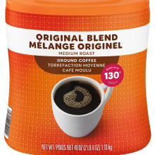 Dunkin Donuts Original Blend Medium Roast Ground Coffee Canister 1.27kg (45 OZ)
