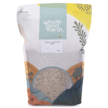 Wholefood Earth Organic Sunflower Seeds 3kg Raw | GMO Free | Vegan | High Fibre | Source of Protein | Certified Organic
