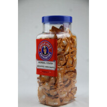 Uncle Joe's Herbal Cough Lozenges in a 1.4kg jar. Generous supply of natural relief, ideal for families and regular use.