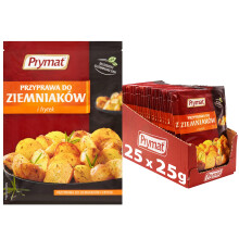 Prymat - Potato & Chips Seasoning, Blend of Herbs & Spices, 25g (Pack of 25)