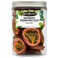 Drink Botanicals Ireland | Dehydrated Dried Passion Fruit Slices | 20+ Slices Approx | 100% Natural | Passion Fruit For Garnishing Cocktails