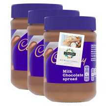 Chocolate Spread Bundle with Milk Chocolate Spread 400g 3 Pack + Brightdale Kitchen Booklet