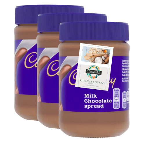 Chocolate Spread Bundle with Milk Chocolate Spread 400g 3 Pack + Brightdale Kitchen Booklet