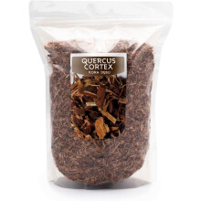 Oak Bark |Cut | Well sifted, 1KG Quercus Cortes