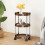 Rolling Coffee Cart Plastic 3-Tier 22.4x11.8x11.8 in 6