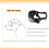 Hunde-Sonnenbrille mit UV-Schutz, verstellbare Passform, mittelgroß 3