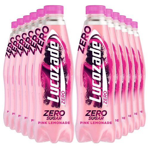 Lucozade Lucozade Energy|Lucozade Zero Pink Lemonade 12 x 900ml