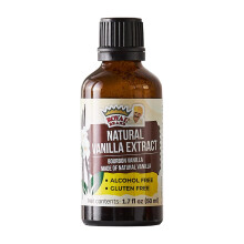 Pure Vanilla Extract Madagascar Bourbon Variety / Non Alcoholic Vanilla Extract, Sustainably and Ethically Sourced Vanilla / 1.7 Fl oz / 50 ml / Halal