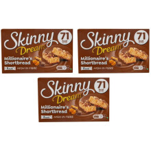 Skinny Dream Millionaires Shortbread x3 Packs and Kitchenfella Top 10 Treats Guide