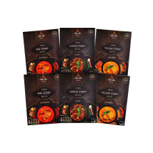Hot Bundle - Traditional Thai Curry Paste by Mae Jum (6 Packs x 70g) | Includes Great Taste Award 2020 Winner