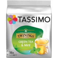 Tassimo Twinings Green Tea & Mint, 32 T-Discs