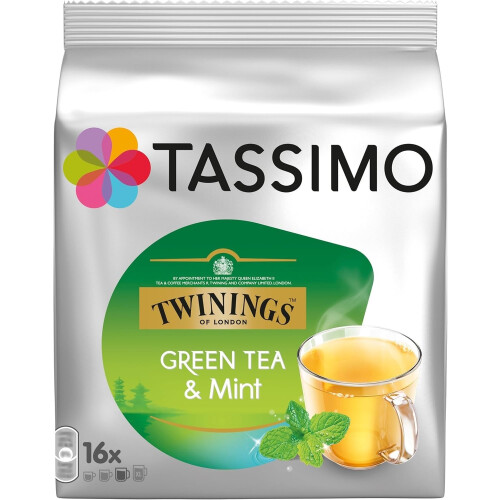 Tassimo Tassimo Twinings Green Tea & Mint, 32 T-Discs