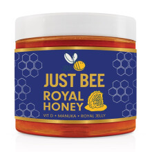 Royal Honey with Royal Jelly, Manuka & Vitamin D for daily Immune Support and Wellness (260g)