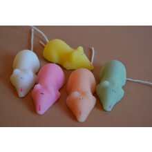 Assorted Colour Sugar Mice x10 Mice