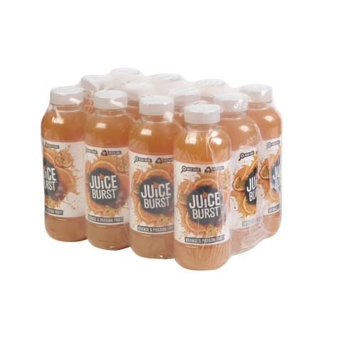 JuiceBurst Orange & Passion Fruit 500ml (Pack of 12)