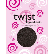 Twist Ingredients - Strands - Dark Chocolate Flavour Cake Topper Sprinkles - 800g Edible Matt Vermicelli Cupcake Decorations - Great for Ice Cream,