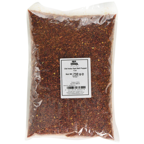 Old India Red Bell Pepper Cut 750 g