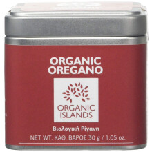 Organic Islands Herbs Greek Oregano Single Cube Tin, 30 g (Pack of 2)