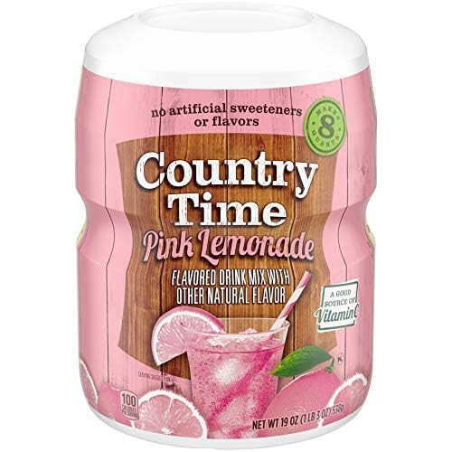 Country Time Pink Lemonade Drink Mix, 538g