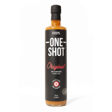 Steeps One Shot Apple Cider Vinegar with Real Live Mother - Raw & Unpasteurised with Ginger, Turmeric, Garlic & much more, Boosts Digestion &