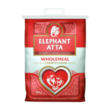 Elephant Atta Wholemeal Chapatti Atta Flour | Wholemeal Flour | Naan Flour | Roti Flour | Whole Meal | Bulk Flour | Catering Flour | Plain Flour |