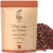 Khla - Red Sichuan Peppercorn 100g - Szechuan Pepper - Whole Sichuan Berries - Premium Chinese Peppercorn - Asian Spice Timut Pepper Chilli Sichuanese